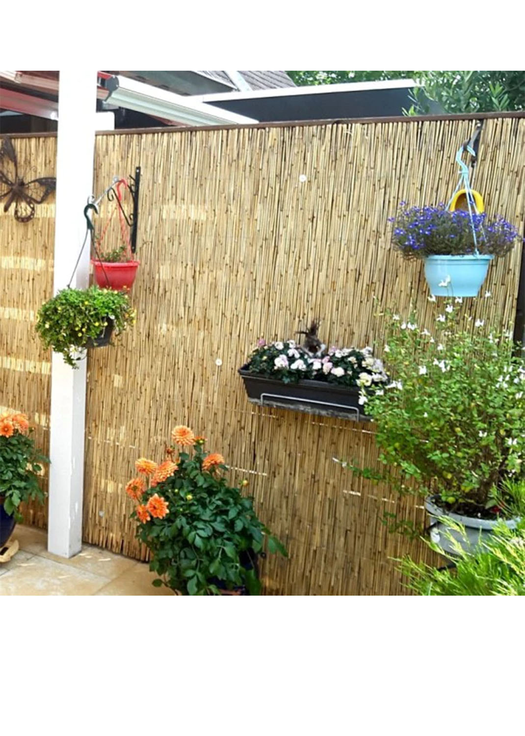 Durable Bamboo Reed Privacy Fence, Garden, Balcony, Boundary, Patio privacy Fence