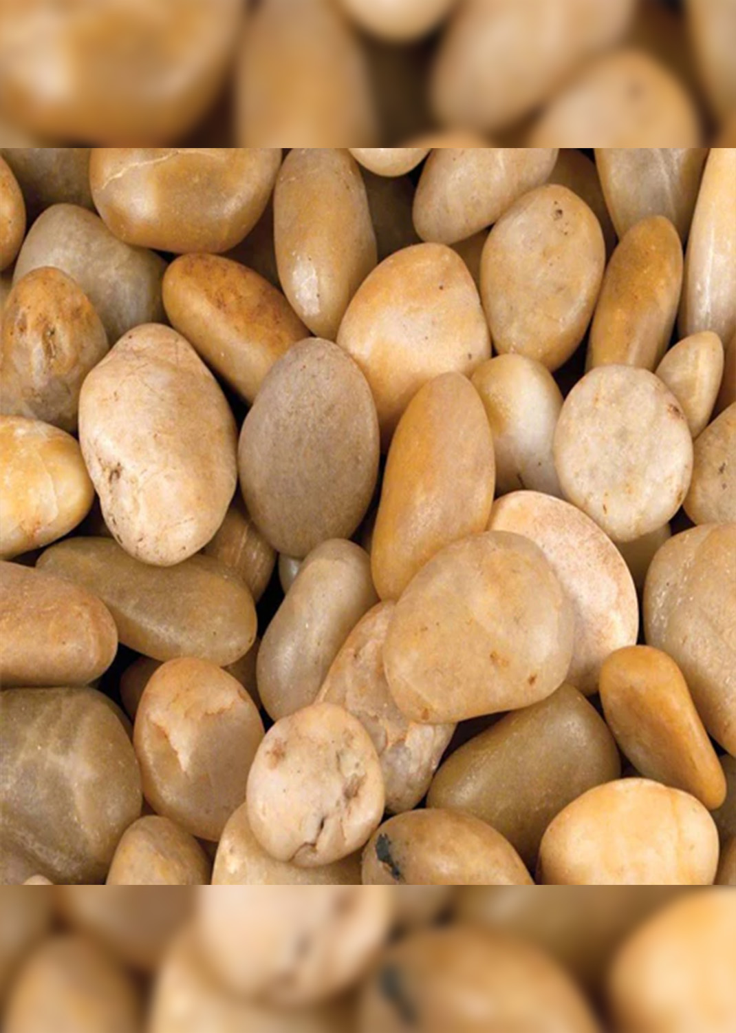 Yellow pebbles 3-5cm